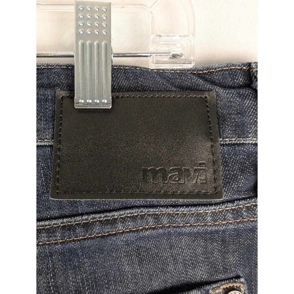 Mavi Jeans Mens 37x28 (35x34 Tag) Blue Matt Relaxed Straight Leg